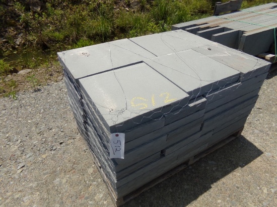 Thermaled Driveway Pavers - Pattern, 2 1/2'' Thick x 12'' x 12'' Up To 24''