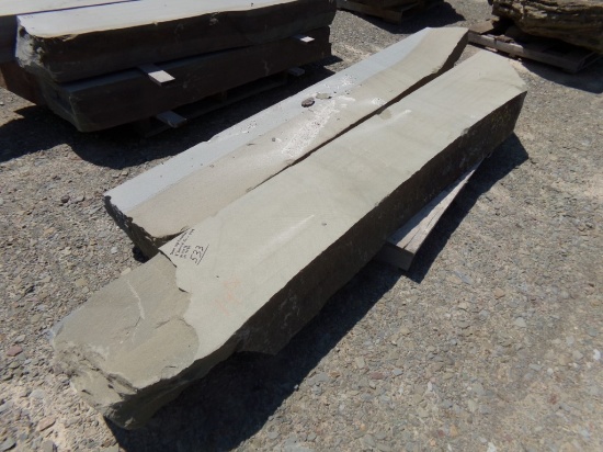 (2) Sawn Top and Bottom Natural Face Steps  8'' Thick  - 14'' x 78'' and 14