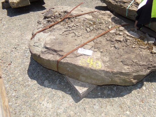 Large Fossiled Landscape Boulder, 6' x 4' x 10''