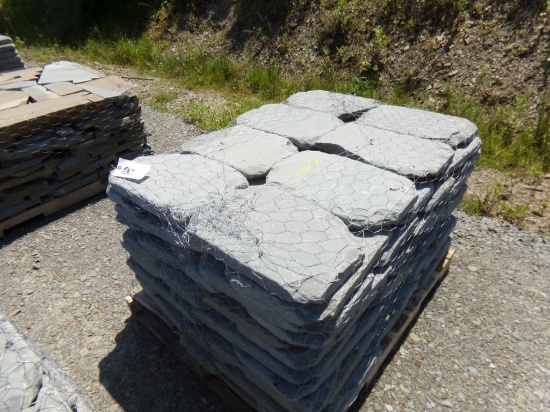 Tumbled Garden Path/Pavers - 2'' x Large Sizes, Mostly 12'' x 18'', 160 Sq.