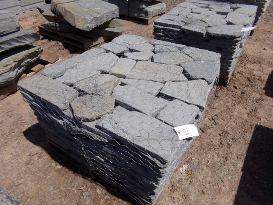 Tumbled Irregular - Garden Path 1 1/2'' x Asst. Sizes, 173 SF, SOLD BY SF (