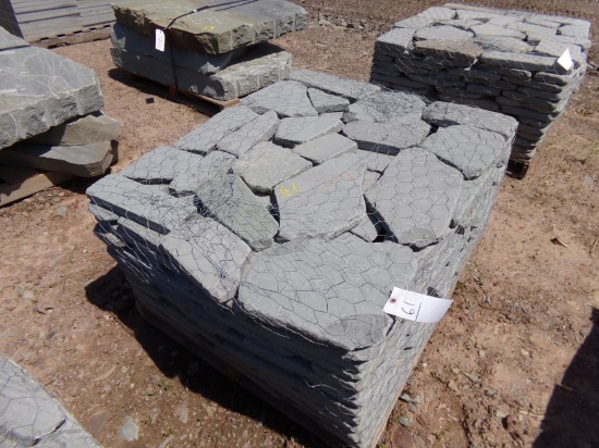 Tumbled Irregular - Garden Path 1 1/2'' x Asst. Sizes, 173 SF, SOLD BY SF (