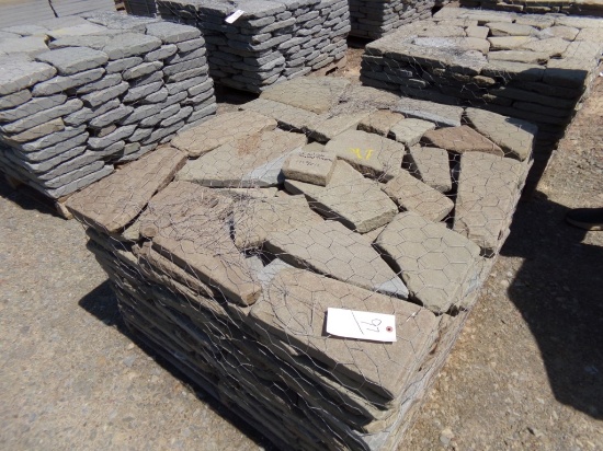 Tumbled Irregular - Garden Path 1 1/2'' x Asst. Sizes, 173 SF,SOLD BY SF (1