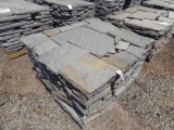 173 SF Gauged Colonial Snapped Edge Stack Stone 1 1/2'' x Asst. Sizes, 173