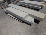 (4) Pieces 6'' Cutting Stock (1) 16'' x 54'' x 6'' (1) 16'' x 84'' x 6'' (1