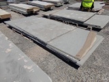 (4) 1 1/2'' Thermaled Cutting Stock Slabs, 4' x 6' - 11' Asst. Lengths, 160
