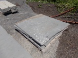 (4) 2'' Thermaled Cutting Stock Slabs 4 1/2' x 4' x 2''  72 SF SOLD BY SF (