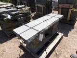 Fancy Rock Faced Bench Snapped Seat 18'' x 60'' x 3'', Super Nice