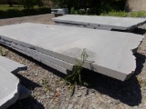 (3) Thermaled 3'' Cutting Stock Slabs (2) 4 1/2'' x 8' x 3'' (1) 4 1/2' x 1
