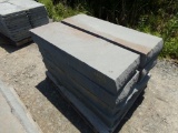 (8) Snapped Steps 16'' x 48'' x 6''  Nice SOLD BY THE PALLET
