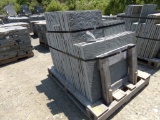 Natural Cleft Pattern - 1'' x Assorted Sizes, 270 Sq. Ft., Sold by the Sq.