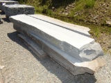 (4) Sawn Top and Bottom Natural Face Steps 8'' x 14'' - 18'' x 6' - 9'  Ass