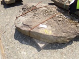 Large Fossiled Landscape Boulder, 6' x 4' x 10''
