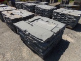 Gauged Colonial Wall Stone, Rock Face Edge, 1 1/2'' x Asst. Sizes, 173 SF,