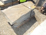 (4) Full Color Quarry Steppers - 4'' x 3' - 4', Sold by the Pallet