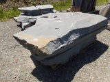 (3) Blue/Full Color Large Quarry Steppers - 6'' x 3' - 5', Sold by the Pall
