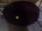 (4) New 36'' Round Wooden Mahogany Colored Dining Table Tops, NO LEGS (4 x