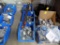 (3) Totes and a Box of Gas Line Parts and Accessories - Fittings and Pipe M