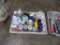 Gray Tote Full of Cleaning Products