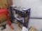 Small Blue 3 Tiered Shelf, 30'' x 12'' (Back Room)