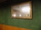 30'' x 42'' Gold Framed Wall Mirror (Upstairs Office)