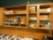 Contents of Wall Shelves - Assorted Office Supplies (Upstairs Office)
