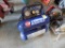 Campbell Hausfeld Twin Tank Portable Air Compressor, 110 psi Max, Blue