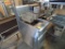 Serve-Ware Stainless Steel Commercial Nat. Gas 16'' Double Basket Deep Frye