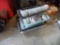 Group of Trays Full of Hardware - Large Qty. Organized in Small Round Plast