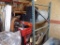 12' Section of Pallet Racking, 7' Tall, (1) Shelf