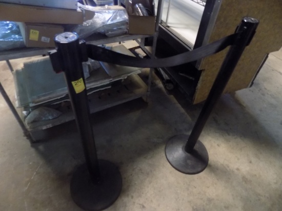 (2) Pole Retracta Belt VS Stances/People Movers