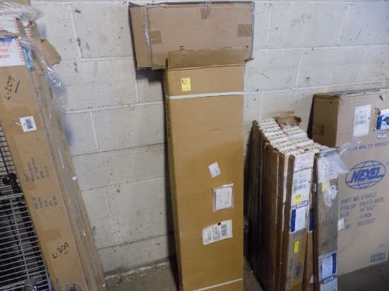 New in Box BKWS-1248 12'' x 48'' Stainless Wall Shelf with Brackets