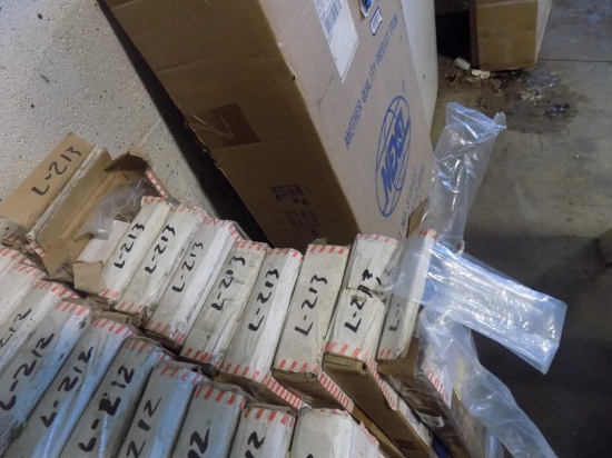 (11) Boxes of New Legs for Wire Rack Shelves ( 11 x Bid Price)