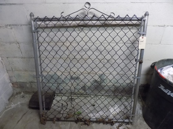 44'' Chain Link Fence Gate (Back Room)