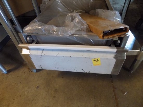20'' Wide Stainless Steel Under Counter Drawer, New, Bolts To Most Stainles
