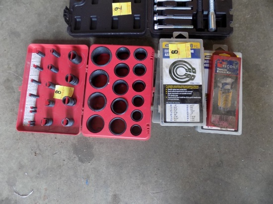 Group of O-Ring and Snap Ring Sets