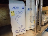 (2) New Beaters for Commercial 20 Qt. Mixer - (1) ''D'' Stainless Steel Whi