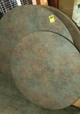 (3) Round Table Tops,Used