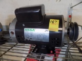 New HSSA Electric Motor, Single Phase 1 HP, 115/208 - 230/220