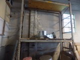 Single Section 13' 6'' Tall, 9' Wide, 40'' Deep 2 Tier Pallet Racking