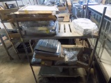 Large Qty. of Misc. Filters and Hood Vent Parts on 3 Tier Shelf, PARTS ONLY