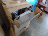 New In Box Unassembled 36'' x 24'' Stainless Table with Shelf Underneath