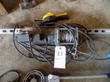Badlands 1500 Lb. Electric Winch Mounted on a Bar