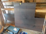 Group of Black Steel Sheet Metal