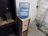 Water Dispenser with 3/4 Full Water Bottle (Back Room)