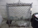 44'' Chain Link Fence Gate (Back Room)
