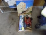 Box with Hess Truck and Saint Nick Decoration (Upstairs Office)