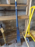 Blue Metal Handled Johnson Bar
