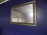 42'' x 31'' Framed Wall Mirror (Upstairs Office)