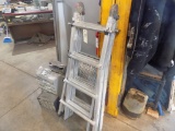 Folding 8' Aluminum Ladder